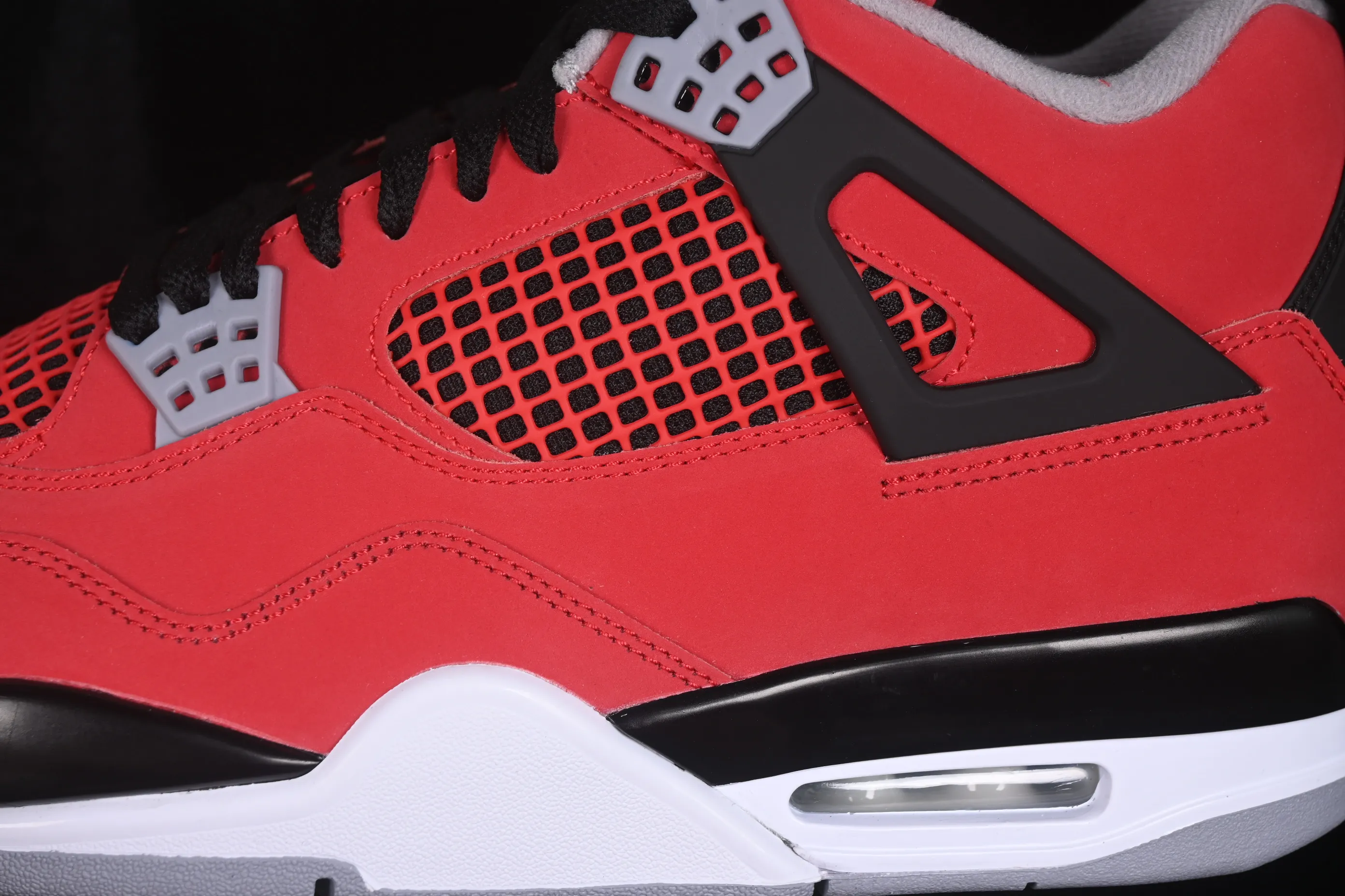 All categories Air Jordan Jordan series basketball shoes Air Jordan 4 LW version Air Jordan 4 "Toro" AJ4 Joe 4 Big Red Bull replica basketball shoes FQ8138-600